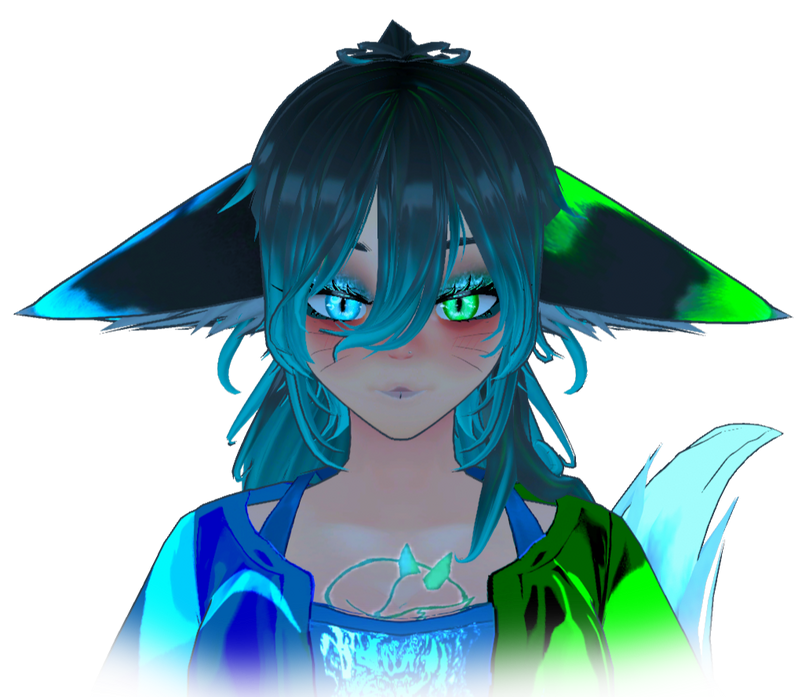 Droopy Ears w/ Ponytail