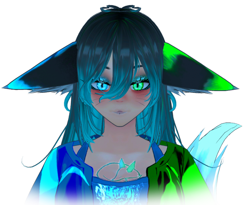 Droopy Ears w/ Long Hair